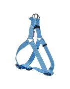 Harnais pour chien en nylon avec surpiqûres réfléchissantes | BOBBY SAFE Bleu