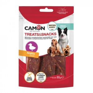 Sachet de friandises pour chien et chiot | Lamelles souples de canard