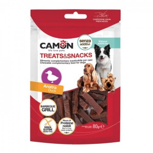 Sachet de friandises pour chien et chiot | Bâtonnets souples de canard au Barbecue