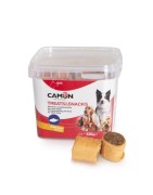 Biscuits fourrés au saumon pour chien | Boite refermable de 530 g