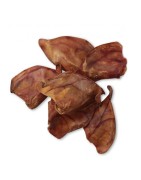 Lot d'oreilles de cochon entières XXL | Friandise 100% naturelle pour chien et chiot