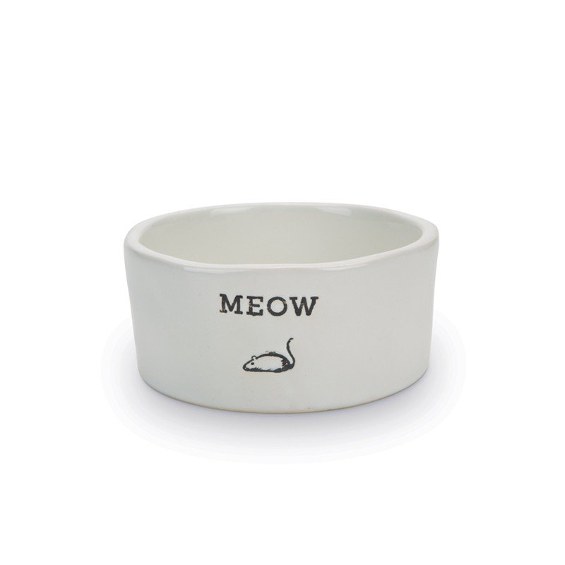Gamelle pour chat en céramique "Meow"