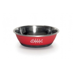 Gamelle chat inox personnalisable à la craie pour inscrire son prénom