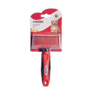 Carde avec picots souples avec bouts ronds sûre pour un brossage en douceur