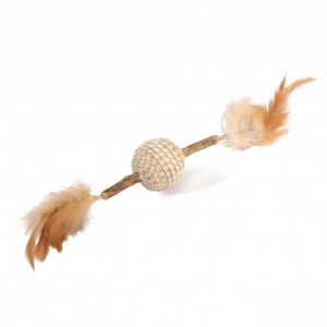 Bâtonnet En Matatabi Avec Plume