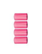 Sachet de 4 rouleaux de 20 sacs à crottes parfumés Orange ou Rose
