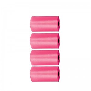 Sachet de 4 rouleaux de 20 sacs à crottes parfumés Orange ou Rose