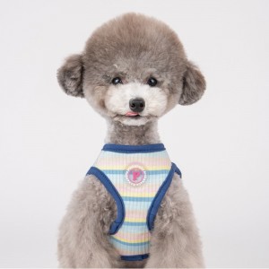 Pinkaholic MAIRE| Harnais chien rayé | BLEU