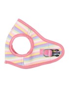 Pinkaholic MAIRE | Harnais veste chien rayé | ROSE