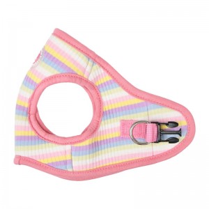 Pinkaholic MAIRE | Harnais veste chien rayé | ROSE