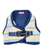 Pinkaholic MAIRE | Harnais veste chien rayé | BLEU