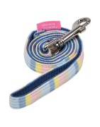 Laisse Pinkaholic MAIRE imprimé rayé BLEU