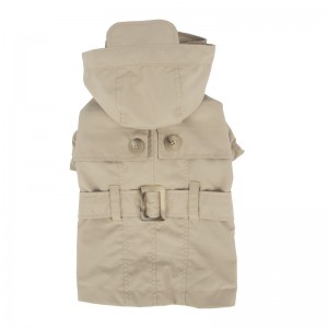 Trench-coat pour petit chien Pinkaholic CLARIS | Beige