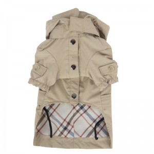 Trench-coat pour petit chien Pinkaholic CLARIS | Beige