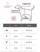 Pinkaholic MAIRE| Harnais chien rayé | ROSE