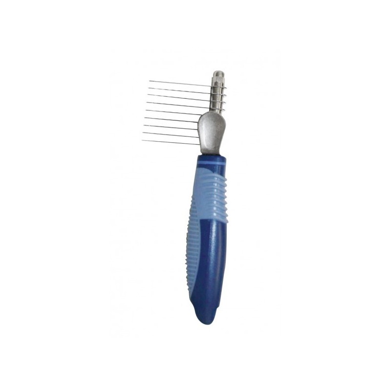 Peigne démêloir 9 lames coupantes pour les poils emmêlés et contre les nœuds de votre chien