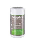 Boite de 40 ou 100 lingettes nettoyantes  pour les yeux, les oreilles et le pelage, chien et chat| Beaphar