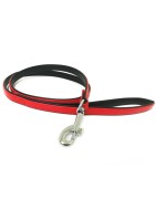 Laisse pour chien en simili cuir riveté PARIS