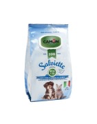 Sachet de 100 lingettes nettoyantes pour nettoyer rapidement votre chien ou votre chat