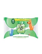 Sachet de 100 lingettes nettoyantes pour nettoyer rapidement votre chien ou votre chat