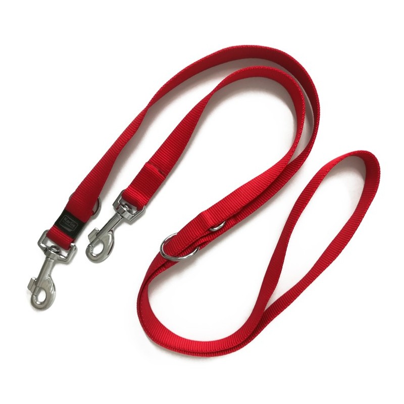Laisse de dressage pour chien en nylon | Laisse 3 positions