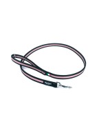 Laisse résistante unie bord noir FASHION | TRE PONTI