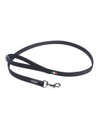 Laisse résistante unie bord noir FASHION | TRE PONTI