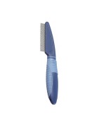 Peigne dents tournantes très fines à larges avec manche plastique ergonomique