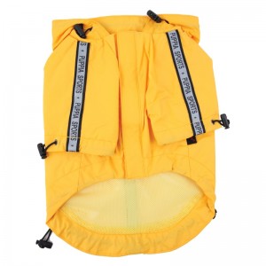 Imperméable respirant BASE JUMPER jaune| PUPPIA