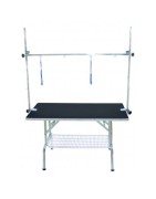 Table pliante avec potence doubles et sangles