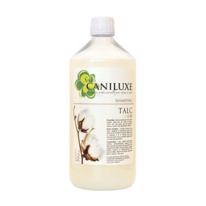 Shampoing pour chiots et chatons au Talc Caniluxe - Plus qu'un soin