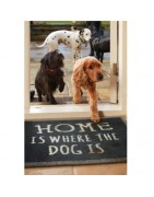 Tapis HOME DOG gris
