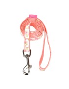 Pinkaholic Lobelia | Laisse pour chien | Rose | 2m