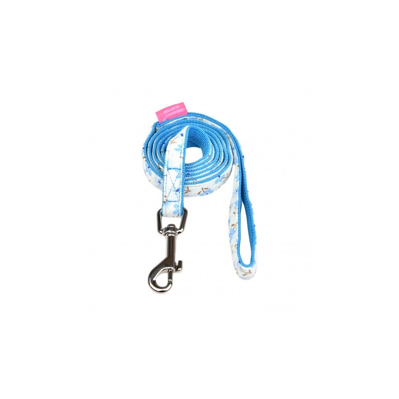 Laisse pour chien LOBELIA - PINKAHOLIC | Bleu | 2 m