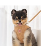 Harnais veste pour petit chien Pinkaholic MILA | Beige