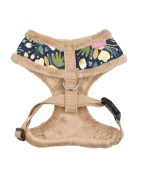 Harnais chien réglable Pinkaholic FLEUR Navy