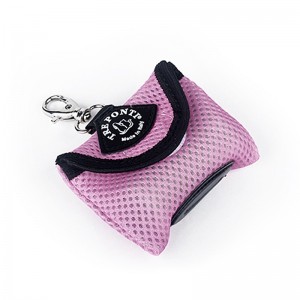 Distributeur de sacs ramasse crottes pochette unie avec 1 recharge | TRE PONTI