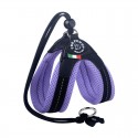 Harnais confort pour chien TRE PONTI Pastel avec cordon | Violet : Taille:T. 3 -  Poitrine 41 à 51 cm. Max 7 kg.