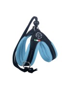 Harnais confort pour chien TRE PONTI Pastel avec cordon | Bleu clair