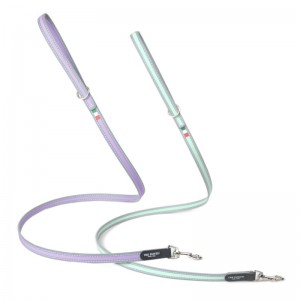 Laisse pour chien Tre Ponti PASTEL | Réfléchissante | Mauve ou menthe