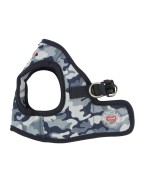 Harnais veste pour chien | PUPPIA | Camouflage bleu