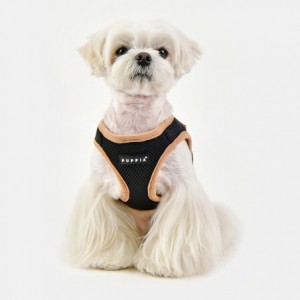 Harnais réglable Soft 2 noir | Puppia