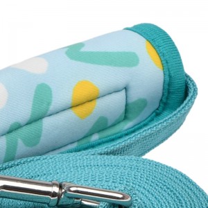 Laisse pour chien bleu imprimé festif | PUPPIA FETE | 2 m