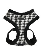 Harnais ajustable pour chien | PUPPIA SHEPHERD | Noir avec fourrure