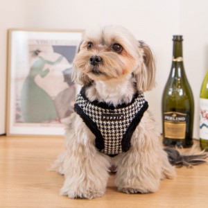 Harnais ajustable pour chien | PUPPIA SHEPHERD | Noir avec fourrure
