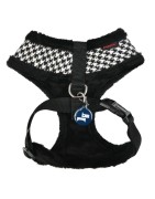 Harnais ajustable pour chien | PUPPIA SHEPHERD | Noir avec fourrure