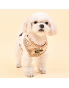 Harnais réglable Sentinel beige | Puppia