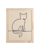 Tableau griffoir chat SAMMY | Designed by Lotte | 50 x 40 cm