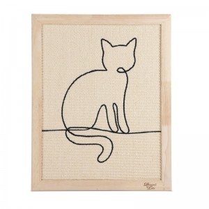 Tableau griffoir chat SAMMY | Designed by Lotte | 50 x 40 cm