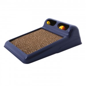 Griffoir pour chat avec jouets balles